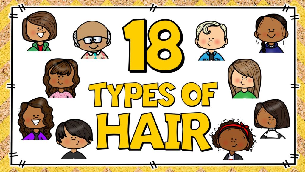 tipos de cabello en ingles