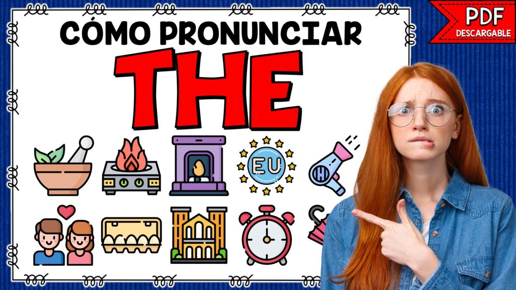 cómo se pronuncia the en inglés