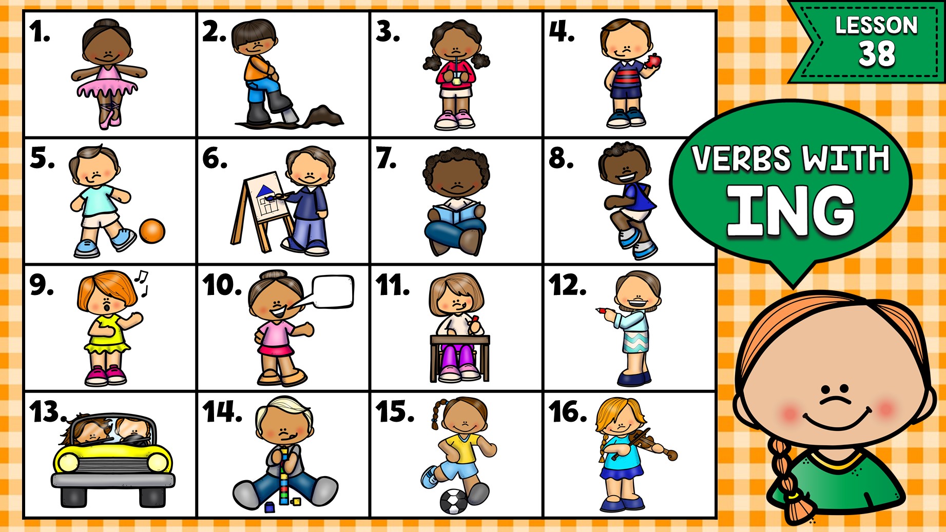 Tablas de Conjugación Del Verbo Inglés Play - Jugar