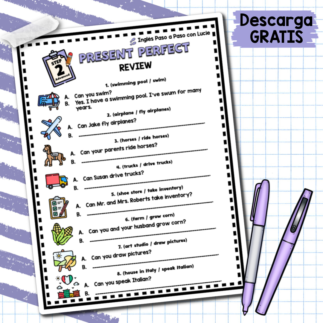 CÓMO USAR EL PRESENTE PERFECTO EN INGLÉS - Inglés Paso a Paso