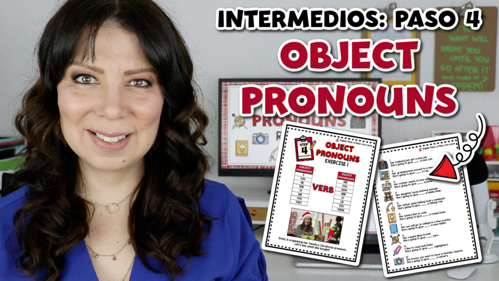 cómo usar los object pronouns en inglés