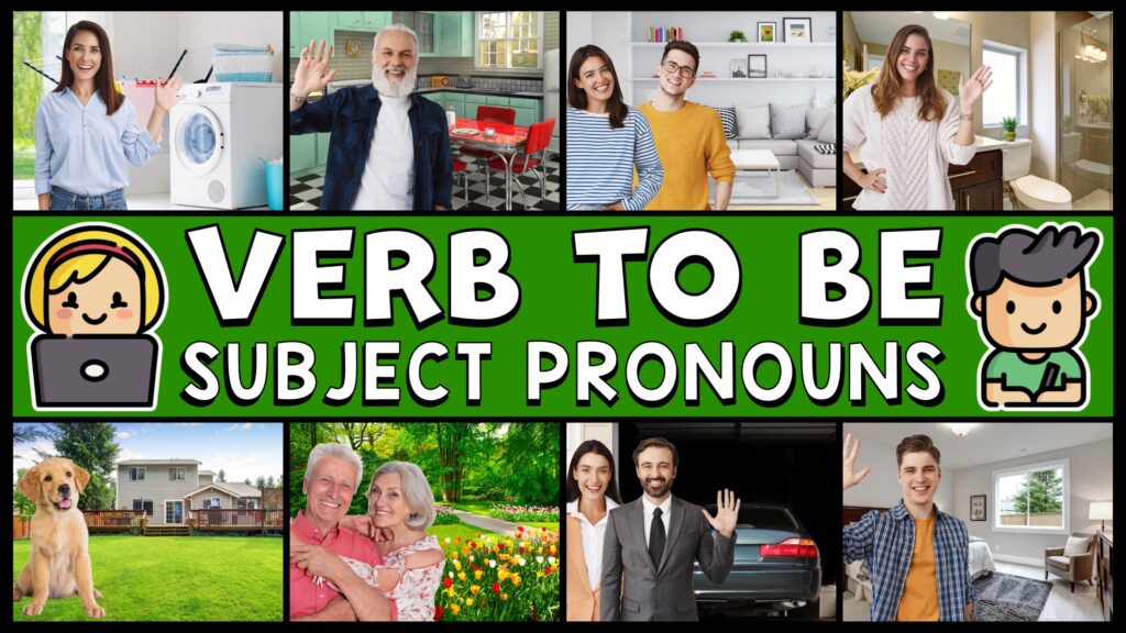 pronombres personales y verbo to be en inglés