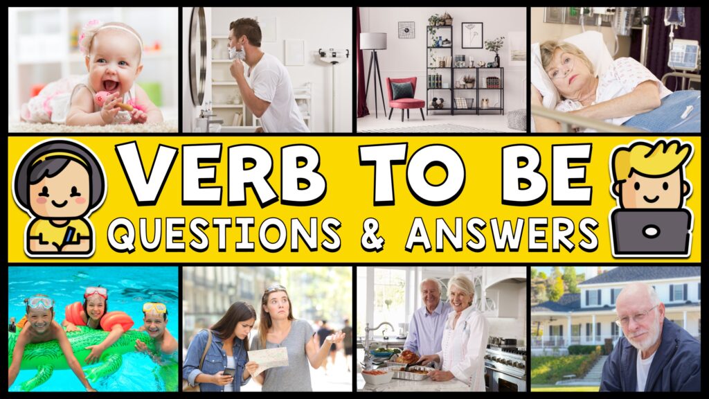 cómo hacer preguntas y respuestas con el verbo to be