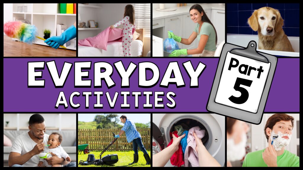 actividades cotidianas en inglés