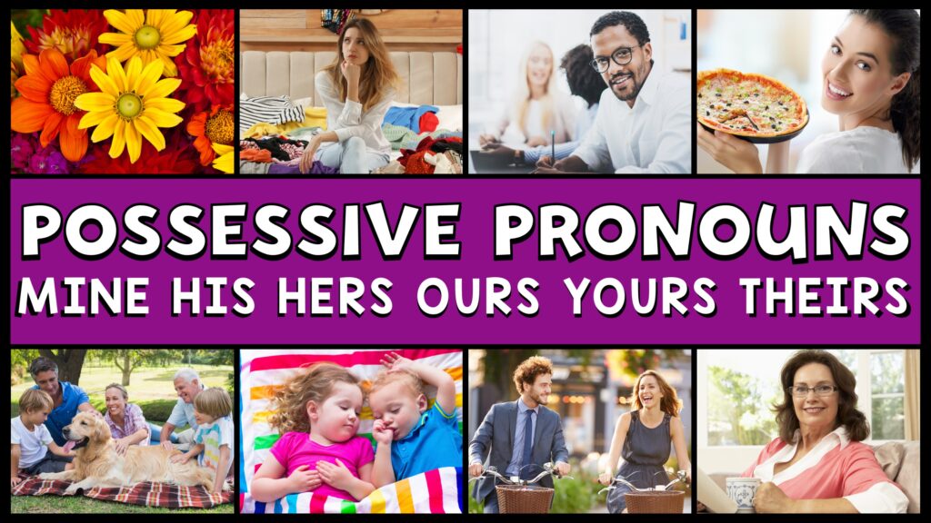 pronombres posesivos en inglés