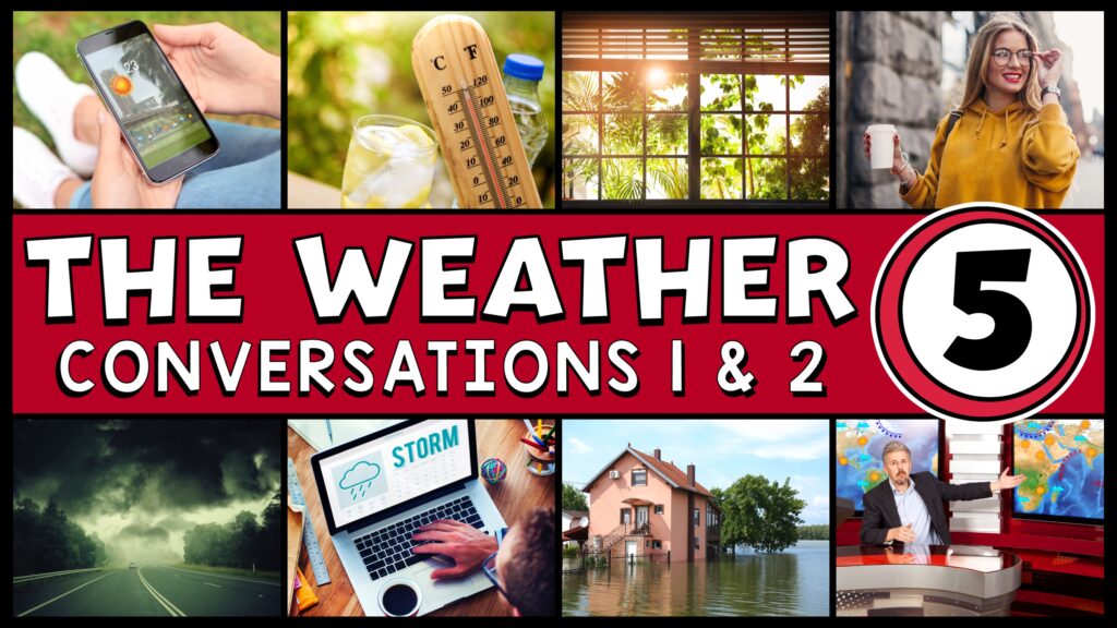 conversaciones del clima en inglés