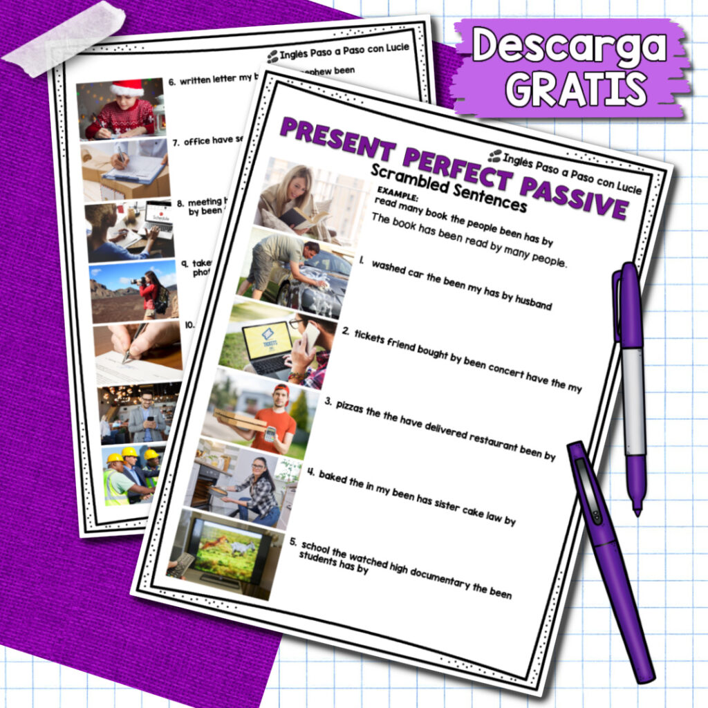 Presente Perfecto en Voz Pasiva - Present Perfect Passive