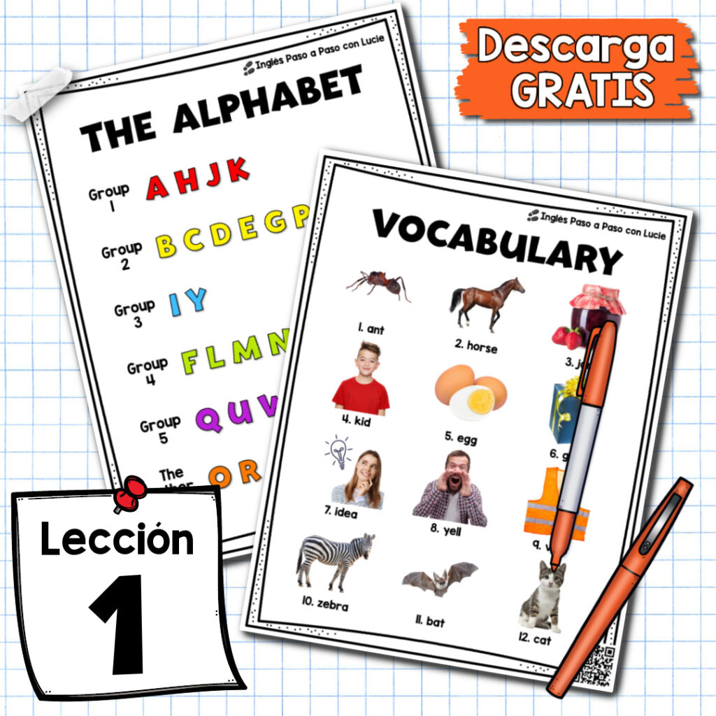 Inglés Paso a Paso con Lucie Lección 1