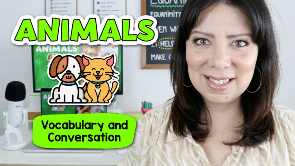 los animales en inglés